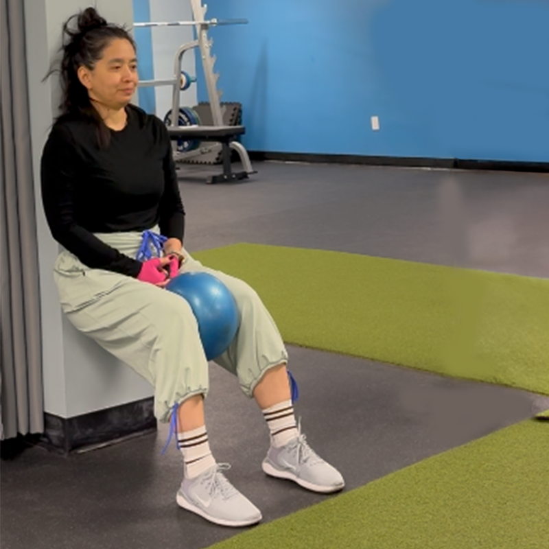 JB Seated Ball Squeeze