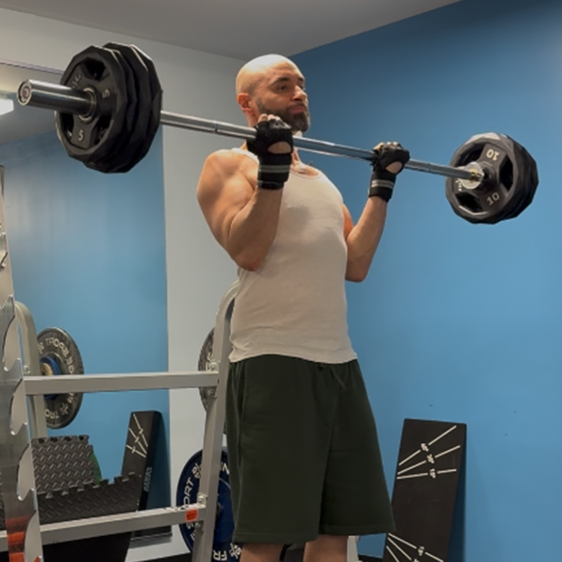 Jamal Barbell Bicep Curl