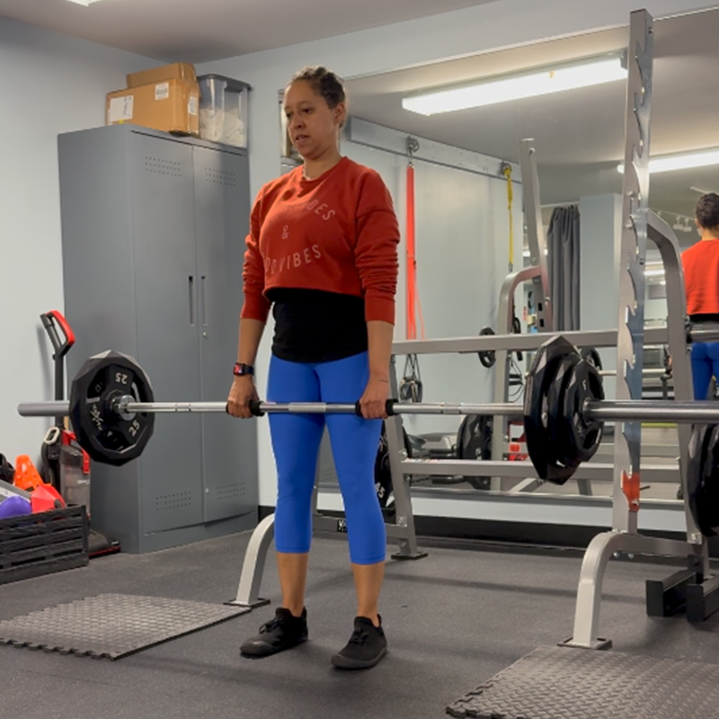 KG Barbell Romanian Deadlift