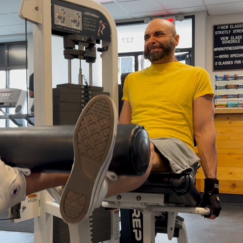 jamal habib leg extension machine