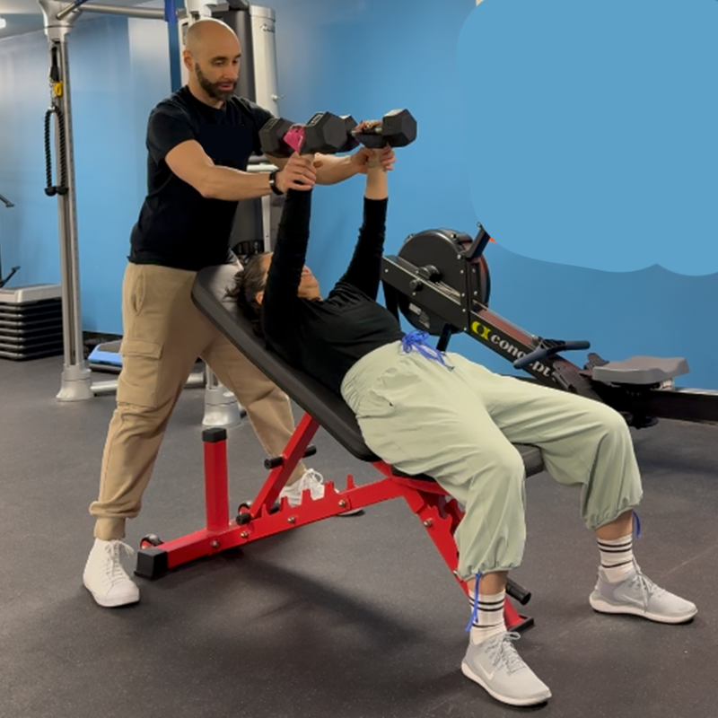 JB Incline Close Grip Chest Press