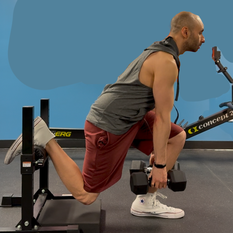 jamal habib bulgarian split squat 20lbs