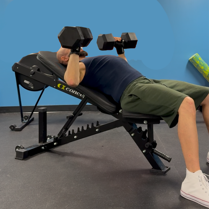 jamal habib incline DB Chest Press